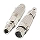 3XLR Adapter Buchsenkopf Konvertierung zu Vac-U-Lock Air Quick Connector für den Anschluss an Maschinen Zubehör (Schnellstecker auf Dreifachstecker)