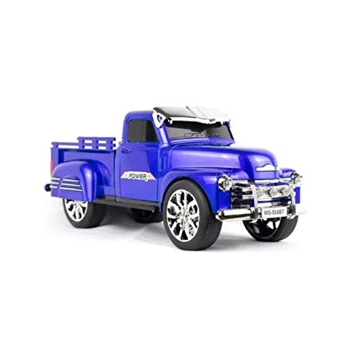 CAIXA SOM PORTATIL CAMINHONETE BLUETOOTH FM AZUL WS-558BT