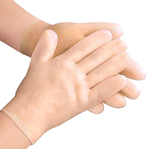 Tktouci Guantes de loción | Guantes de spa lavables y antideslizantes para la noche para mujeres Hidratantes | de loción de dormir Spa de manos para la noche Piel seca Cuidado de manos