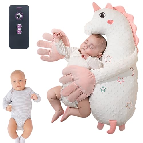 Baby Sleep Asistente-Plush Toy, asistente del sueño para bebés | Sea All -Off Toys con una mano con una camiseta, juguetes calmantes controlados remotos, compañero ajustable antes de acostarse