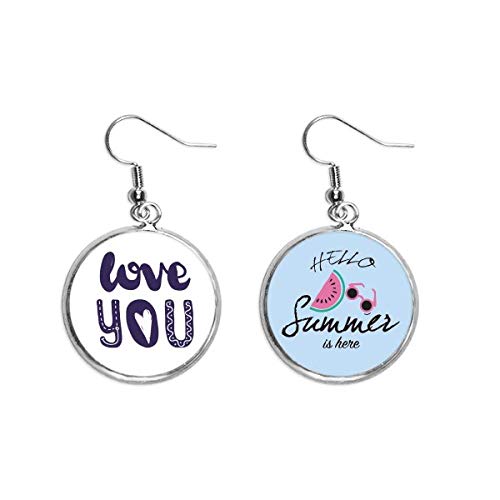 Pendientes de sandía en tus tardes de playa y paseos de verano