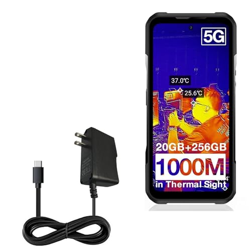 BoxWave Charger Compatible with Doogee V20 Pro - Wall Charger Direct (5W), Wall Plug Charger