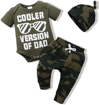NZRVAWS Bear Outfits Letter Print Romper