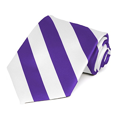 Image of tiemart Men's Striped Tie Standard Length
