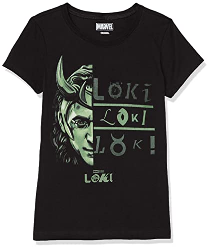 T-shirt fille Marvel Loki anti-irritation en coton souple