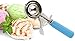 Xrten Pallina di Gelato Cucchiaio Alimentare di Gelato Trigger Cookie Scoop in Acciaio Inossidabile con Manico in Plastica