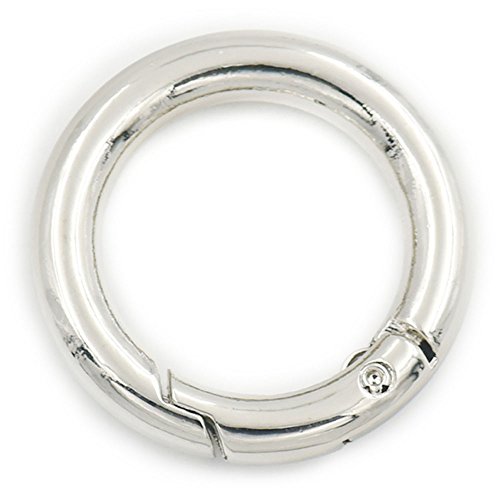 10 Stück 30 mm Trigger-Federschnalle Schnappverschluss Schlüsselanhänger O-Ring Gurtband Tasche Cover