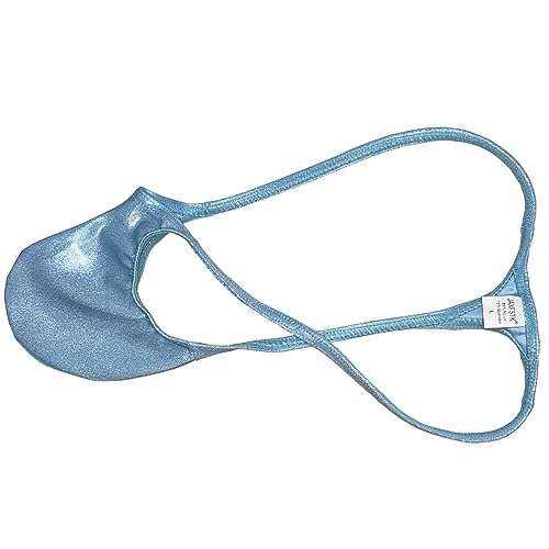 OROCOJUCO Men's Metallic Shiny G-String Tangas Pouch Underwear Male Posing T-back Grape Smugglers Stretchy Swim Thong2