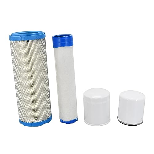 La confezione include: 1 filtro del carburante, 1 filtro dell'olio, 1 filtro dell'aria interno 1 filtro dell'aria esterno