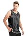 TopTie Men's Tank Top, Reversible Mesh Tank, Basketball Jerseys, Lacrosse Jersey