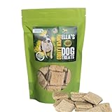 DogaBetix Ella's Diabetic Dog Treats Pumpkin (8oz) - Low Glycemic Ingredients - Vet Approved - Made in USA by Owners of Diabetic Dogs - Developed to Help Keep Glucose Levels Stable