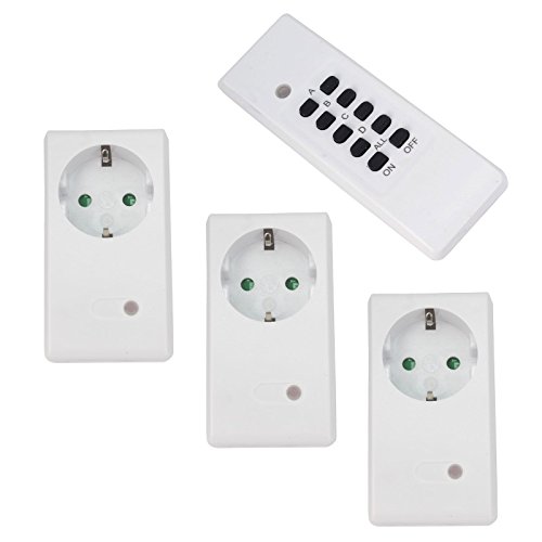 Hepoluz 010010 Set de enchufes con mando