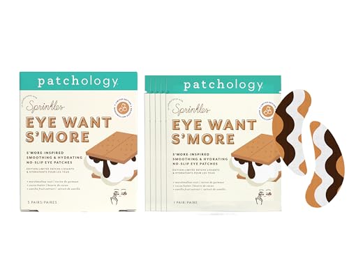 Patchology | Sprinkles (Limited Edition) - Eye Want S’more - Soothing & Hydrating No-Slip Eye Patches - 5 Pairs