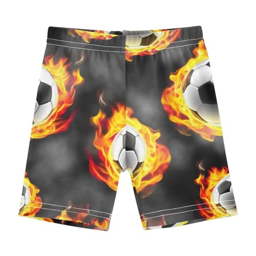 RPLIFE Mädchen Fußball Feuergrau Shorts 4T/128