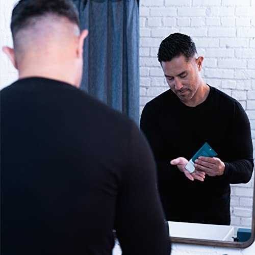 Only Skin Men's Facial Scrub (3 Ounce) White Willow Bark Calms Irritated Skin, Exfoliates & Unclogs Pores, Paraben Free #TOP3