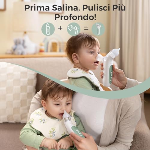 Momcozy BN07 Mouche Bébé Électrique, 2-en-1, 65kPa, Aspiration - 4