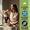 EcoBark Rapid Fastener Super Comfort Fully Adjustable Double Padded Step in Dog Harness (X-Small, Black) #1