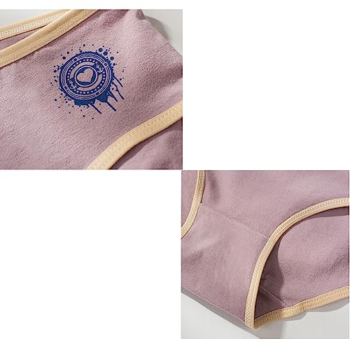 Teenage Girls' Knickers 12 Pack Underwear Comfortable Briefs Cotton Pants(8-16Years)