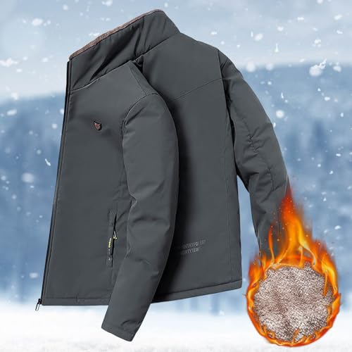 Veste à capuche homme zippée ample et décontractée pour le printemps - 3