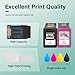 67XL 67 XL 6055e 2755e 2800e 2855e 6000 Ink Cartridges Black/Color Combo Pack Compatible for HP Printer DeskJet 6055e 2700 4155e 4255e 4100 2700e 2734e 2800 2852e Envy 6055e 6455e 6400 Series (2-Pack)
