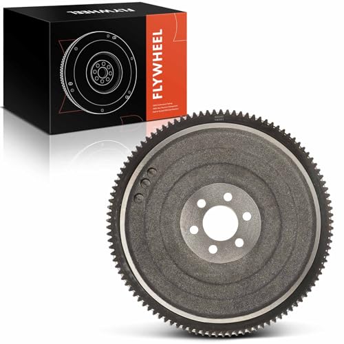 A-Premium Clutch Flywheel Compatible with Nissan Sentra 2000-2001 2003-2006, 1.8L, 6 Bolt Holes, 105 Teeth, Manual Transmission, Replace# 12310F460A