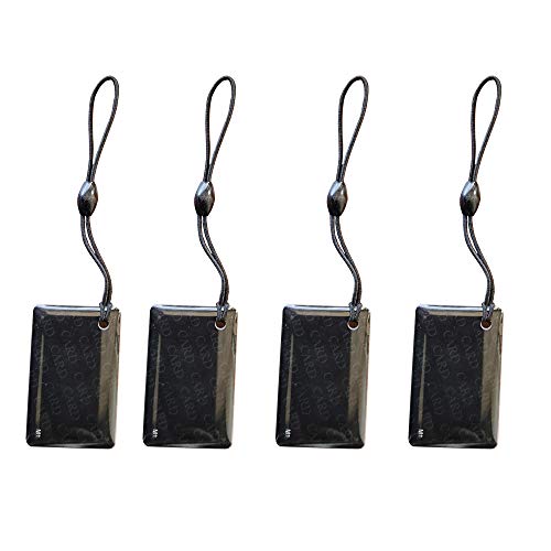 haifuan Mifare clave cadena tarjetas para hfas200mf, hfas100mf, hfa6300d, 4 piezas Cover