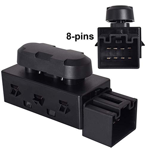 Ferding Power Seat Switch Left Driver Seat Fit for Ford/Lincoln/Mercury-2009-2014 F-150,2008-2015(F-250/F-350/F-450 Super Duty),2007-2014 Lincoln MKX,2006-2010 Mercury Mariner 5F9T-14B709-AA