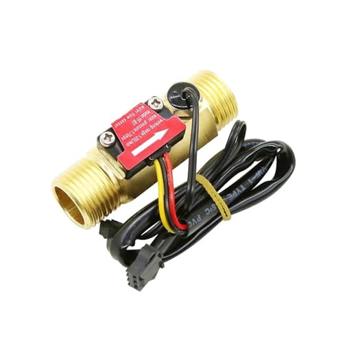 Capteur de débit d'eau 3/4 avec sonde thermique intégrée