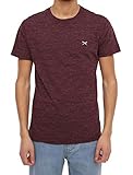 iriedaily t shirt polizei hergestellt in Portugal IRIEDAILY Chamisso Tee [Maroon Mel.]