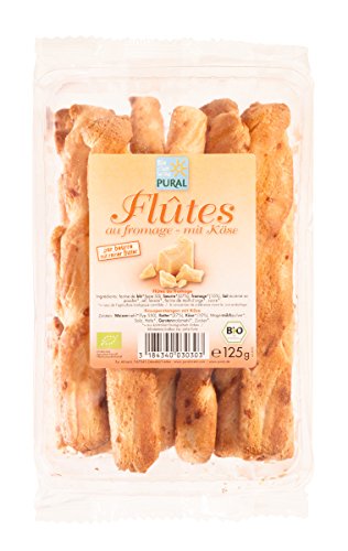 Pural Flûtes mit Käse (125 g) - Bio Cover