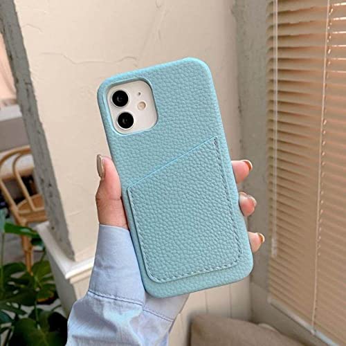 Coque portefeuille iPhone 7 et 8 bleu clair pour ne plus jamais oublier vos cartes