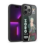 Head Case Designs Licenza Ufficiale One Piece Roronoa Zoro Arte Grafica Cover in Gel Rinforzata [Protezione di Grado Militare] Compatibile con Apple iPhone 14 PRO