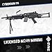 Evike Airsoft - Cybergun FN Licensed M249 Minimi Featherweight Airsoft LMG (Model: para / <350 FPS)