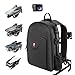 Smatree Rucksack Kompatibel mit DJI Mavic 2 Pro/Mavic Pro, Mavic Air 2/Air 2S/Mavic Air, Mavic 2/Mavic 1 (passend für DJI Remote/Smart Controller) Kompatibel mit Gopro Hero 9/ Hero 8/7/6/5 und Zubehör