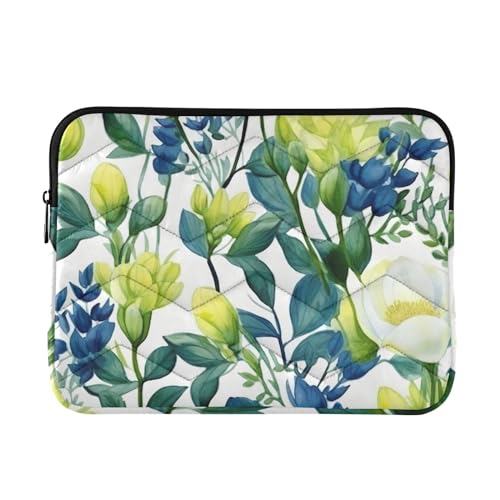Funda para laptop 13-14 pulgadas azul y amarilla