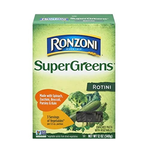 Ronzoni SuperGreens Rotini Pasta, 12 Oz. Boxes (Set of 2)