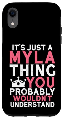 It's a Myla Thing You Profly Unwards�B �X�}�z�P�[�X iPhone XR �p