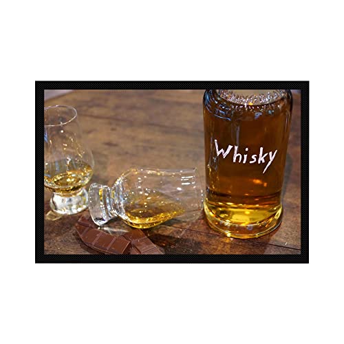 VERO HOME 14108 Fußmatte | Motiv Ernährung Whisky | Für Ihren Eingangs-Bereich | Maße: 60 x...
