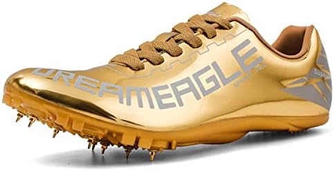 KAINASHI Men's Women's Track and Field Shoes Athletic Race Jumping Sneakers Professional Running Nail Spikes Sneaker
