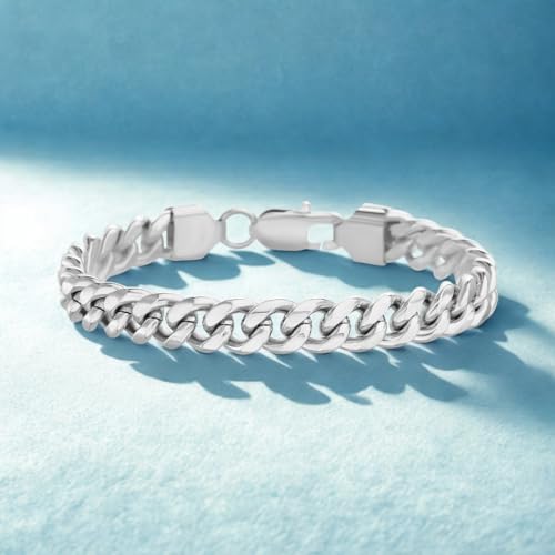 Pulsera Nautica Acero Inoxidable Hombre 9mm 8.5 Pulgadas miniatura 3