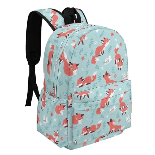 Fox Backpack Daily Commuter Oxford Cloth Casual Fashion 17 Inch Backpack2