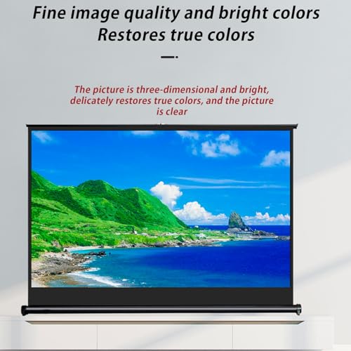 Pantalla portátil para proyector 50" 16:9 HD 4K miniatura 4