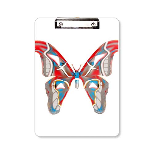 Cahier papillon 3D rouge et bleu A4 pour sublimer vos tables de réunion