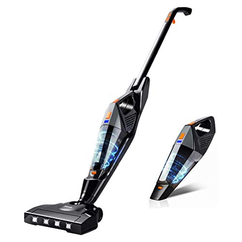 Hikeren Aspiradoras Hogar Escoba, Aspiradora de Mano Sin Cable 12000 pa, Aspiradoras...