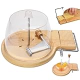 Coupe précise et confortable : cette trancheuse à fromage dispose de lignes de mesure claires pour une épaisseur de coupe constante et une prise en main ergonomique, vous permettant de créer sans effort des tranches ou des boucles parfaites à partir de n'importe quelle roue à fromage.
