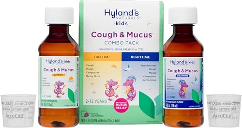 Hyland'S YAO704 Kids Cough Syrup & Mucus Relief Daytime & Nighttime Combo Pack thumb #2