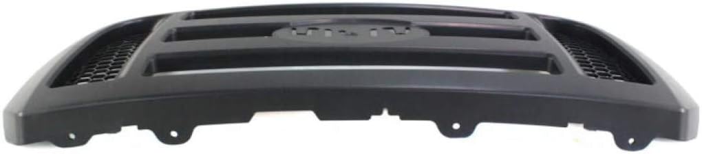 For Ford Ranger Grille Assembly 2006 07 08 09 10 2011 | Textured Dark Gray Shell and Insert | w/Black Inner Grille | XL/XLT Model | 6L5Z8200BAC