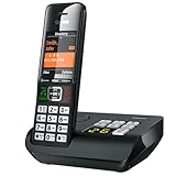 Gigaset Comfort 552A - Teléfono DECT inalámbrico - contestadora - Hecho en Alemania - Diseño...