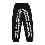 NAGRI Kanye Cotton Jogger Sweatpants Drawstring Elastic Sweatpants Sport Jogger Pants with Pocket...