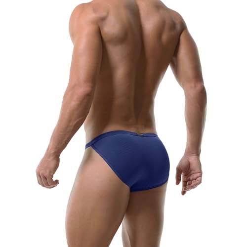 Salient Stripe Muscle Brief Men Tanga Underwear4